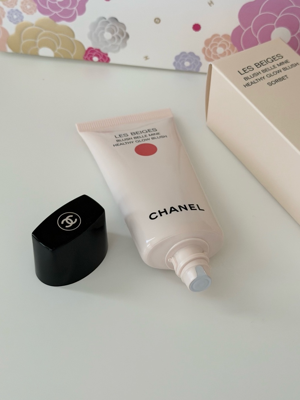 NWT Chanel Les Beiges Healthy Glow Blush, Sorbet - Picture 4 of 11